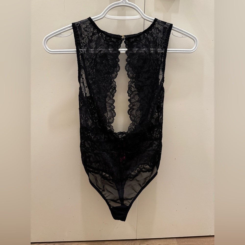 Black Lace Bodysuit - Lingerie Small BNWT La Senza